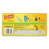 Glad 13 gal Trash Bags, 24 in x 27.38 in, Extra Heavy-Duty, .95 Mil, White, 80 PK 78900BX